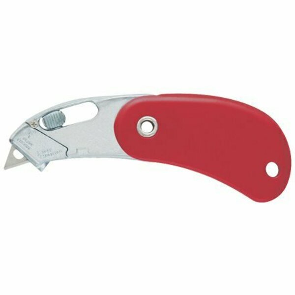 Bsc Preferred PSC-2 Red Self-Retracting Pocket Safety Cutter, 12PK KN133R
